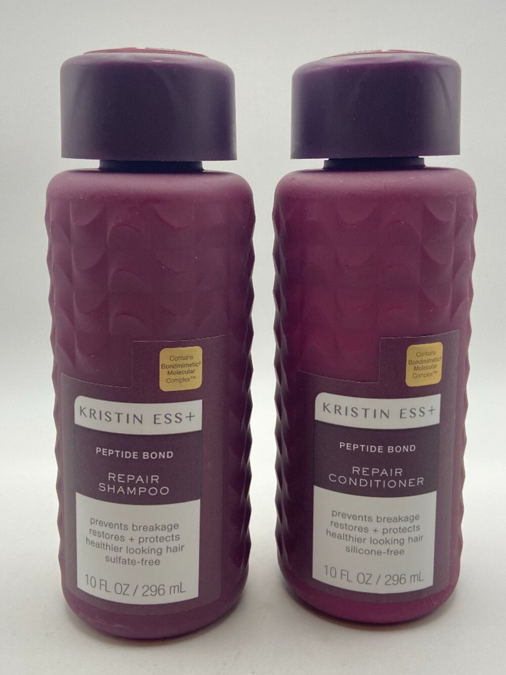 Kristin Ess+ Peptide Bond Repair Shampoo & Conditioner Set (10 fl oz / 296 mL ea